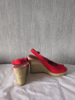 Cuñas Tommy Hilfiger Rojas