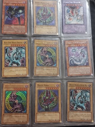 Lotto carte Yu-Gi-Oh! vintage