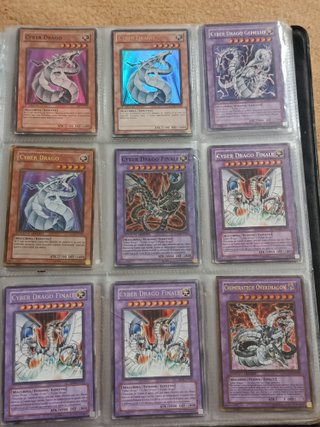 Lotto carte Yu-Gi-Oh! vintage