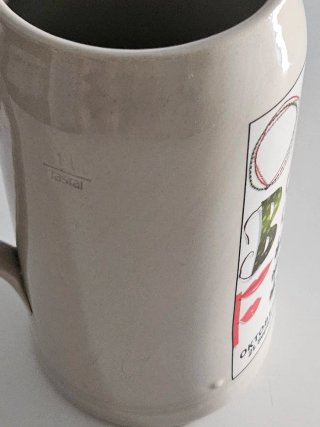 Boccale Oktoberfest München 1991 vintage