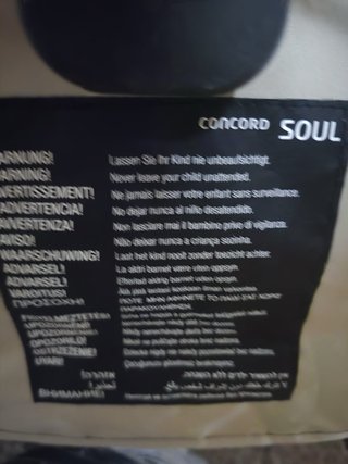 Silla de Paseo Concord Soul