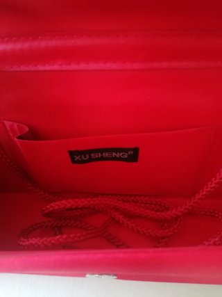 Bolso de fiesta Xu Sheng rojo