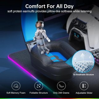 Fachixy FC-300 Auriculares Gaming inalámbricos 2.4