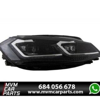 Faros delanteros Led para VW Golf 7.5 Facelift con