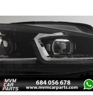 Faros delanteros Led para VW Golf 7.5 Facelift con