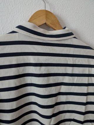 Jersey Zara Rayas Azul Marino Talla M