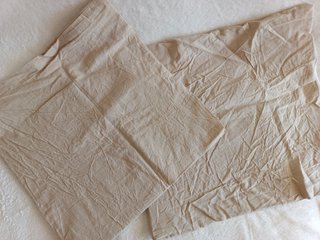 2 Fundas Cojín DREAMZIE 40x40 Algodón Beige