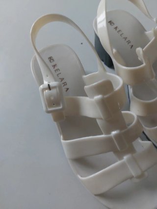 Sandalias cangrejeras Kellara blancas