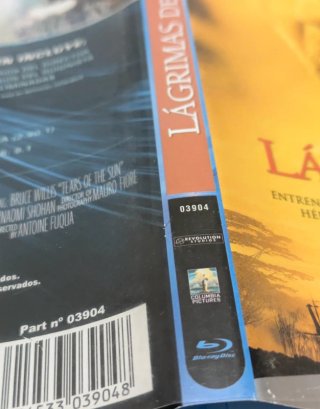 Lágrimas del Sol Bluray