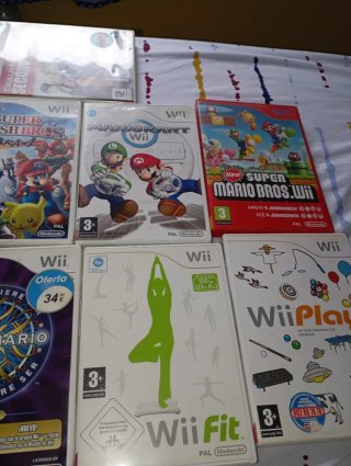 Lote 9 juegos Wii