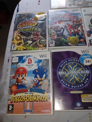Lote 9 juegos Wii
