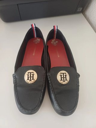 Zapatos planos Tommy Hilfiger negros