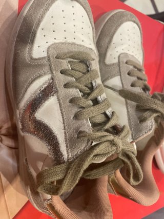 Zapatillas Victoria Talla 36 Gris/Blanco