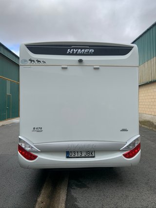 Autocaravana Hymer B678 2014