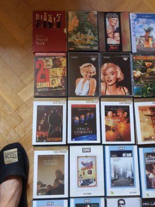 35 DVD Películas y 1 Temporada Serie