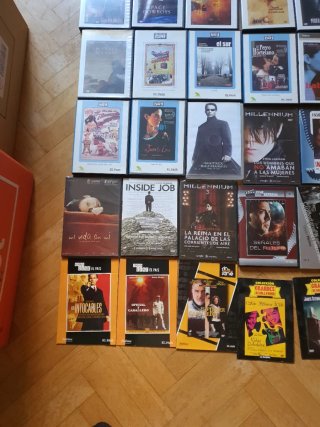 35 DVD Películas y 1 Temporada Serie