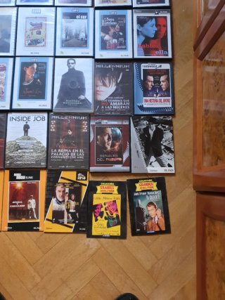 35 DVD Películas y 1 Temporada Serie