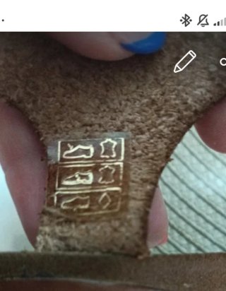 Sandalias de piel marrones,echas en España.