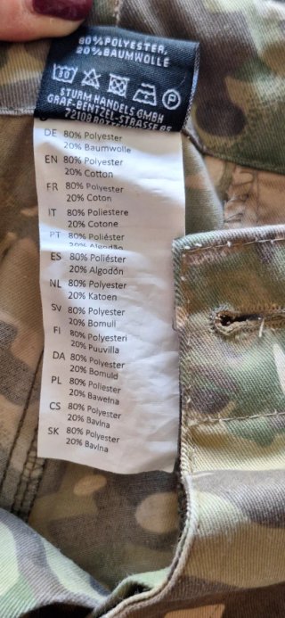 Pantalón militar cargo MIL-TEC Talla M