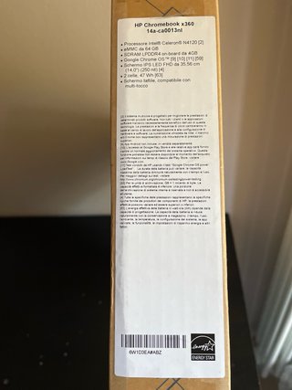 HP Chromebook x360 14a-ca0013nl Touchscreen 14”