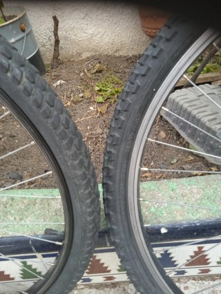 Juego Ruedas 26 Negras Bicicleta