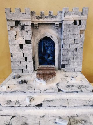 Saint seiya cavalieri zodiaco diorama asgard