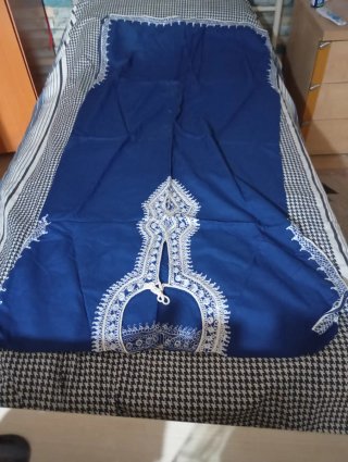 Ropa árabe azul talla única