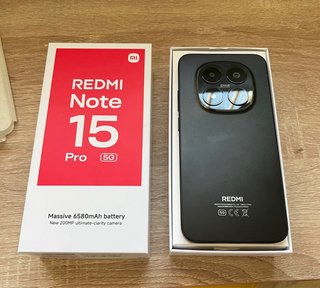 Redmi Note 15 Pro 5G 8/256GB Negro 2 Fundas NUEVO