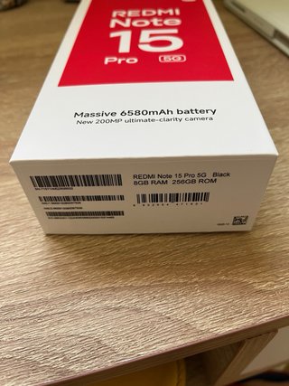 Redmi Note 15 Pro 5G 8/256GB Negro 2 Fundas NUEVO
