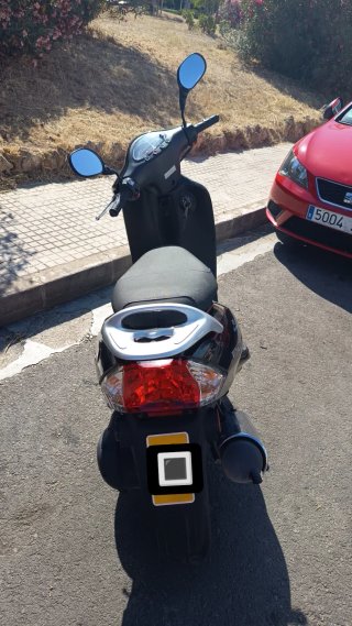 Ciclomotor VITALITY Negro Automático