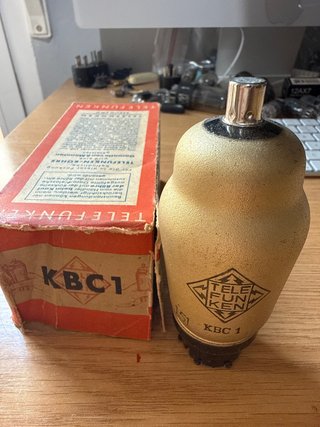 Válvula Telefunken KBC1 Nueva