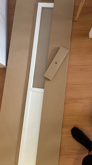 Puerta de vidrio blanca OXBERG IKEA 40x192 cm