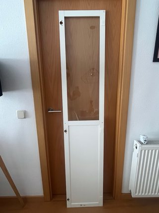 Puerta de vidrio blanca OXBERG IKEA 40x192 cm