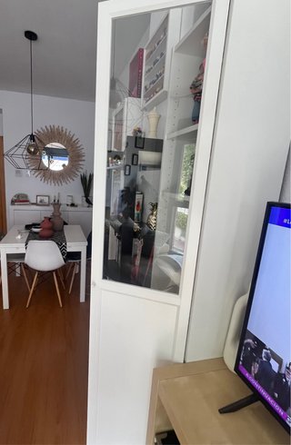 Puerta de vidrio blanca OXBERG IKEA 40x192 cm