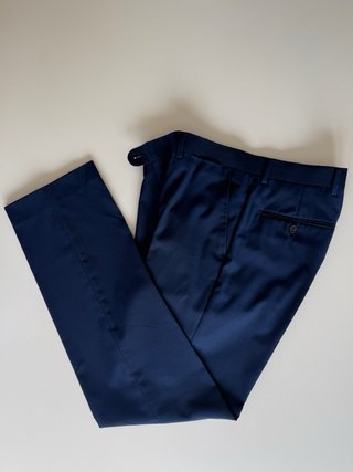 Traje azul El Corte Inglés Talla M