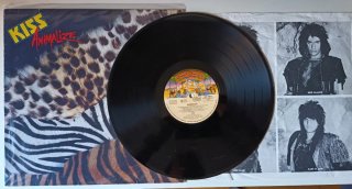 Kiss Animalize Vinilo 1984 Alemania