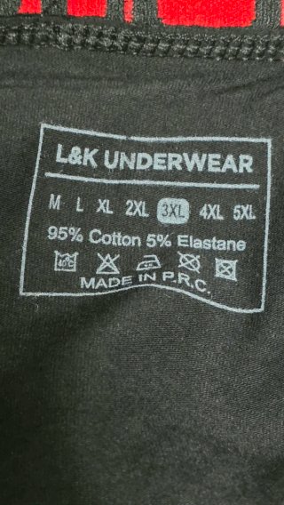 10 Calzoncillos Boxer L&K Talla 3XL