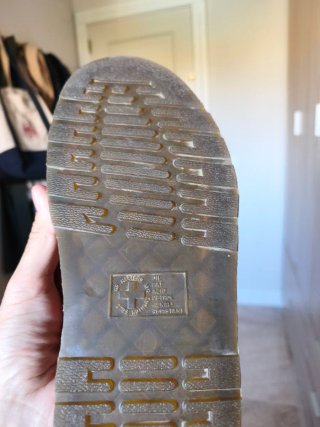 Sandalias Dr Martens Josef Piel Hebilla Marrón T47