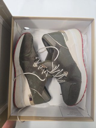 Zapatillas Michael Kors Doradas y Verdes