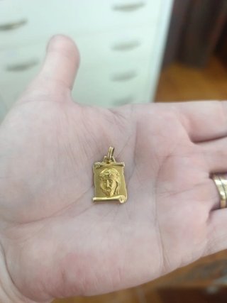 Colgante Cristo Oro 18k