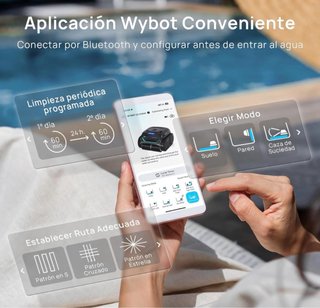 Robot limpiador piscina WYBOT C2V