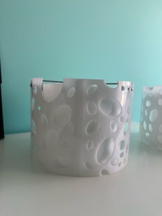 Pantallas de lámpara decorativas (2 unidades)