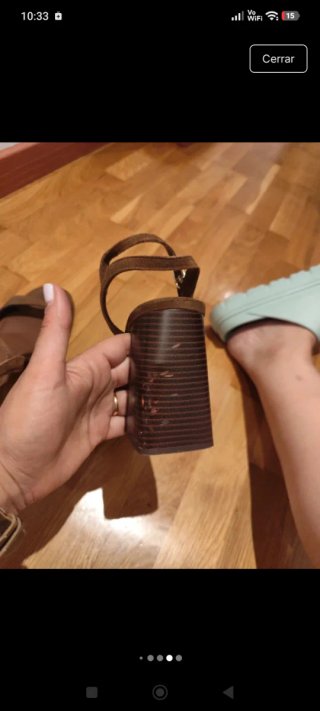 Sandalias de ante tacón ancho
