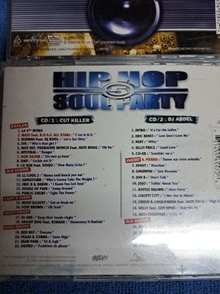 CD Hip Hop Soul Party Vol. 4 y 5