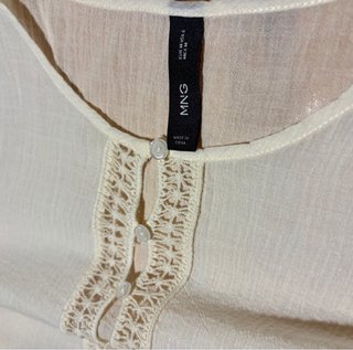 Blusa bordada 100% algodón - Sin estrenar -