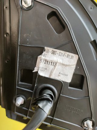RETROVISOR IZQUIERDO HONDA CIVIC VIII (NEGRO)