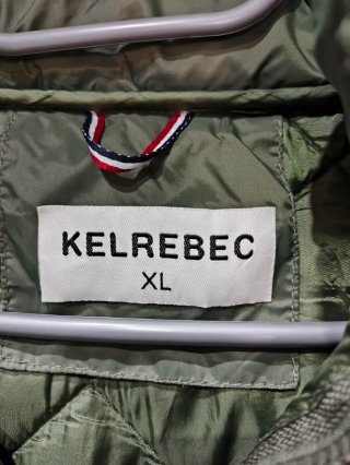 Chaleco acolchado KELREBEC verde oliva Talla XL