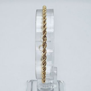 Pulsera de Oro 18K, Cordon Salomonico, 2,3gr, 17cm