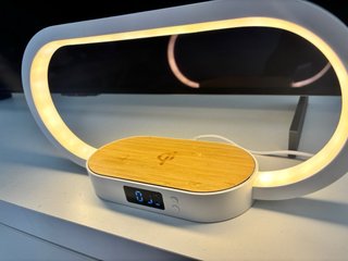 Sveglia LED Ricarica Wireless