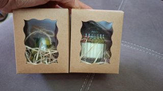 Set candela profumata + vasetto spezie